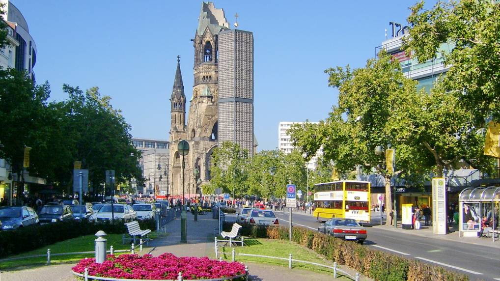 Die Turmruine der Kaiser-Wilhelm-Gedchniskirche